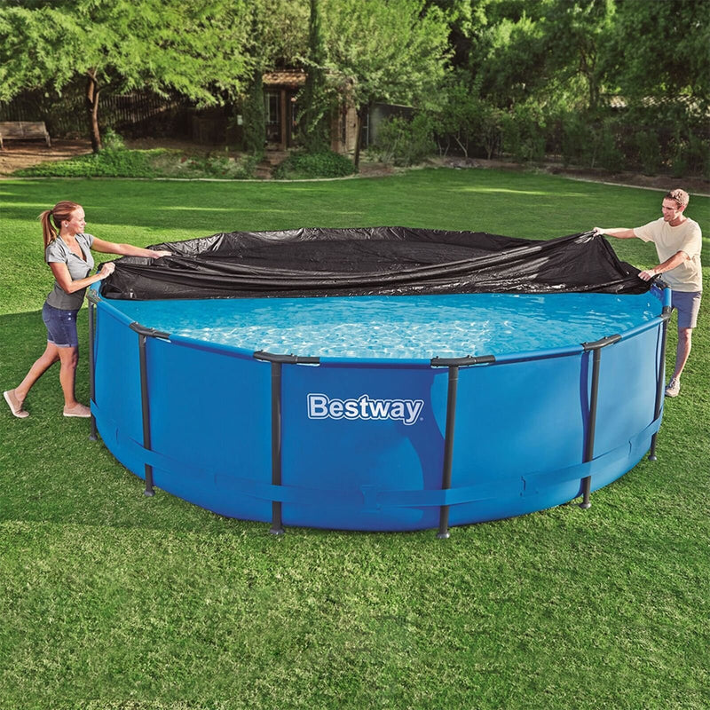 12' Round Pool Cover for Above Ground Pools (Pool Cover Only) - Fry's Superstore