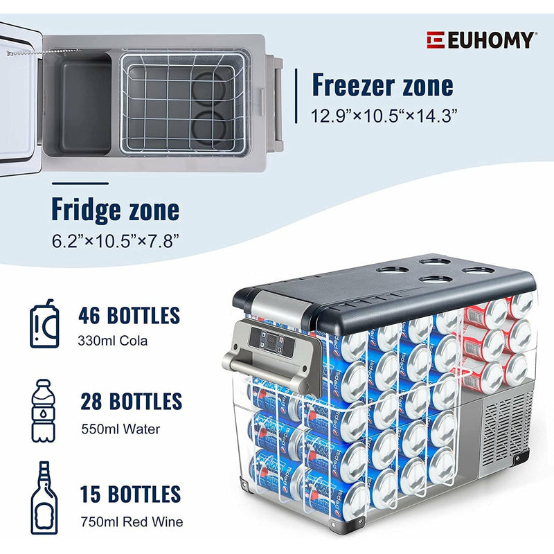 12 Volt Refrigerator, Car Refrigerator, RV Refrigerator, Freezer Cooler, for Car, RV, Camping - Fry's Superstore