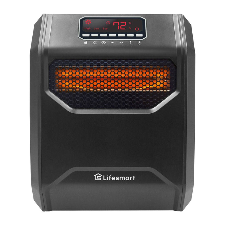 1,500 Watt 6 Element Infrared Large Room Space Heater w/ Remote - Fry's Superstore