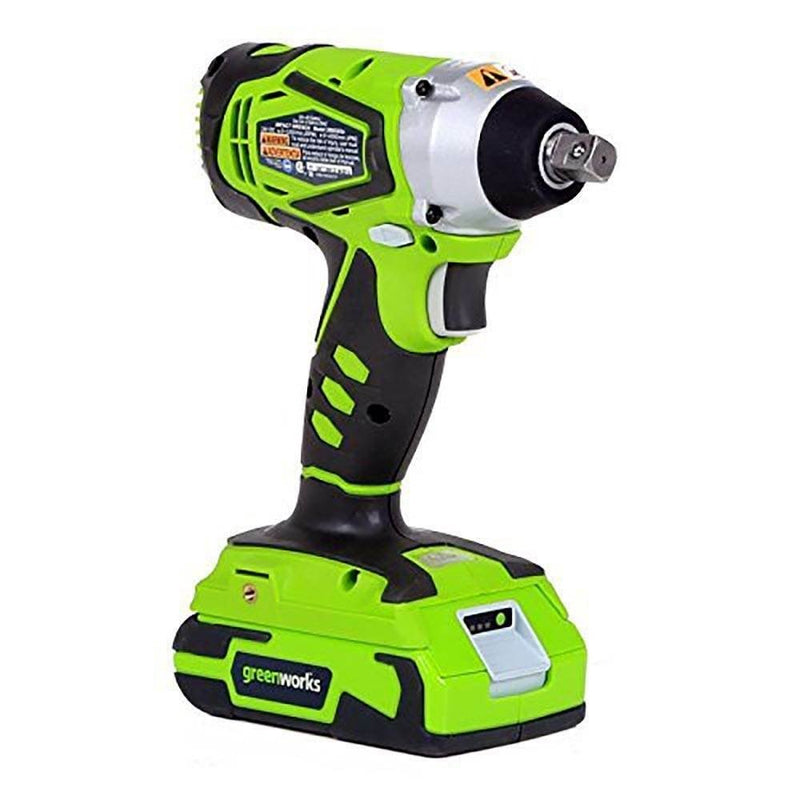 24V Cordless Impact Wrench with Batteries and Charger - Fry's Superstore