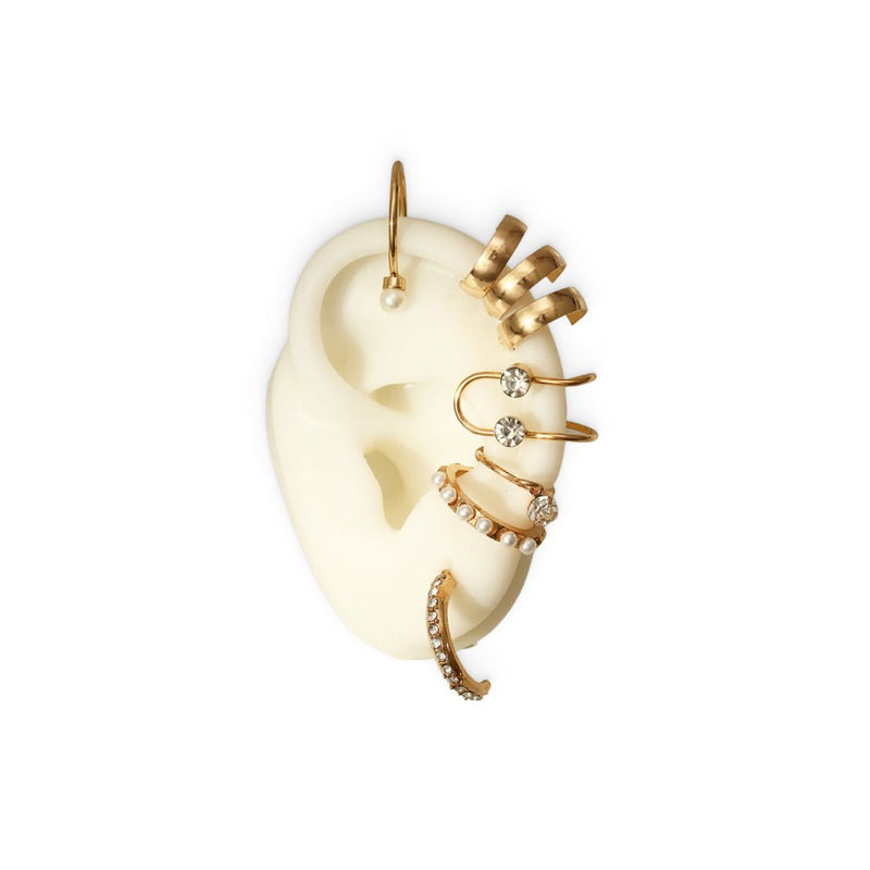 8 Pcs Pearl Stud Earrings - Fry's Superstore