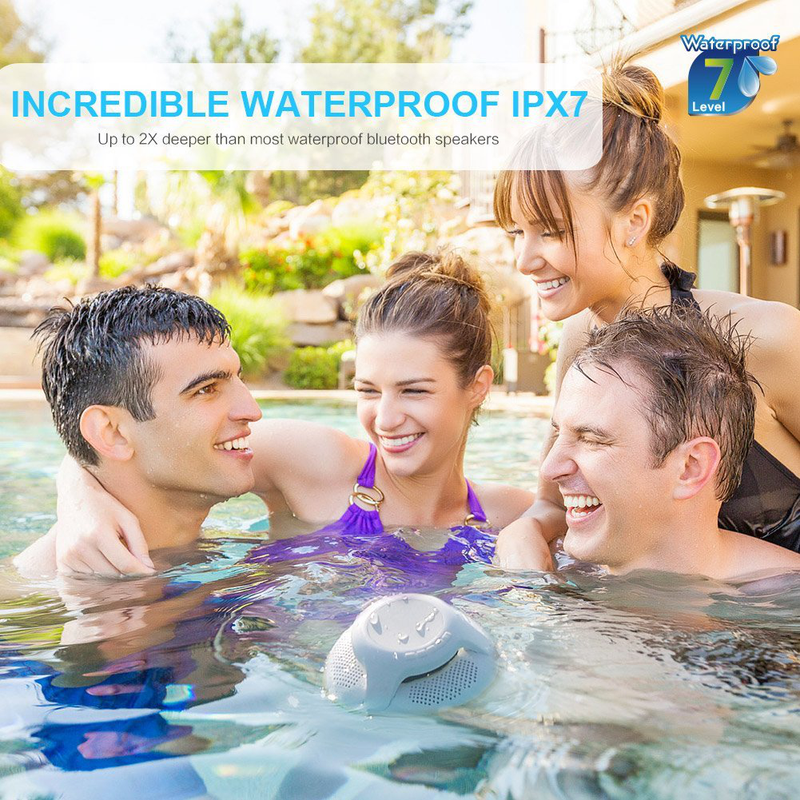 COWIN IPX7 Floating Waterproof Bluetooth Speakers Portable Wireless