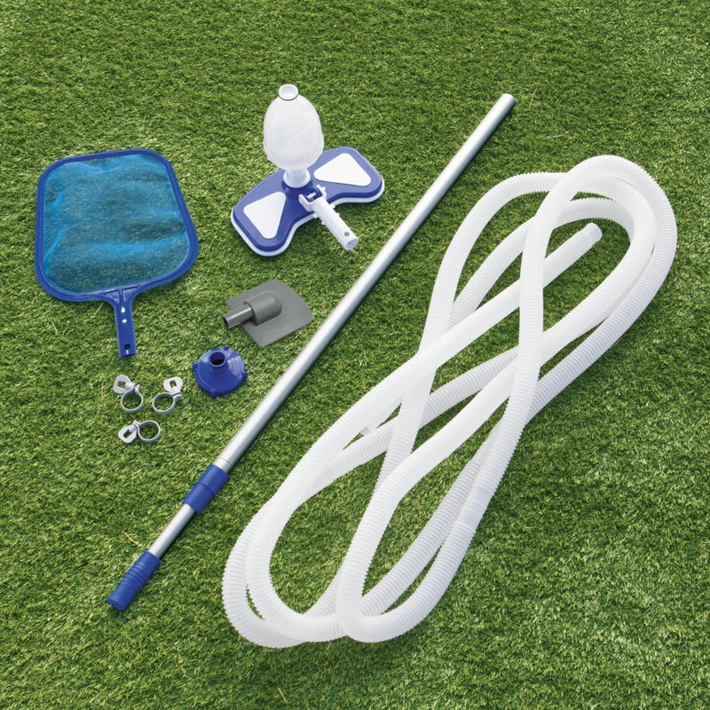 Above Ground Pool Cleaning & Maintenance Accessories Set Kit - Fry's Superstore