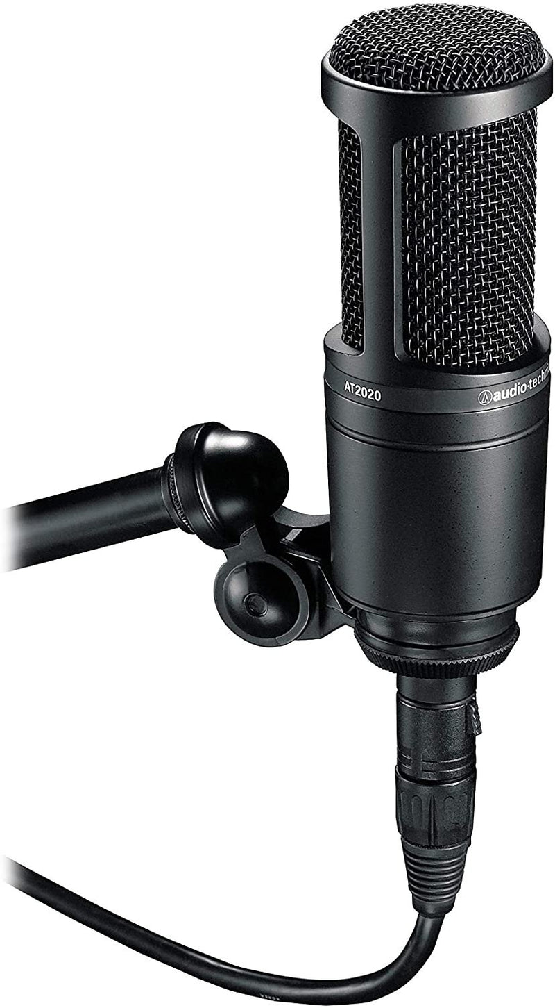 AT2020 Cardioid Condenser Studio XLR Microphone Audio-Technica - Fry's Superstore