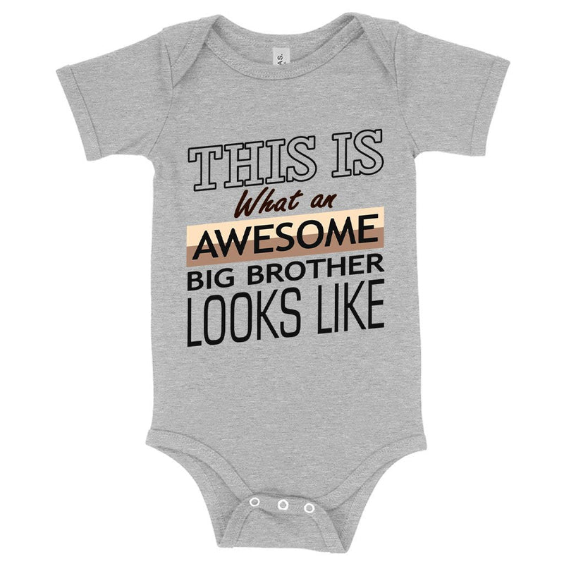 Baby Awesome Big Brother Onesie - I'm the Big Brother Onesie - Funny Family Onesie - Fry's Superstore