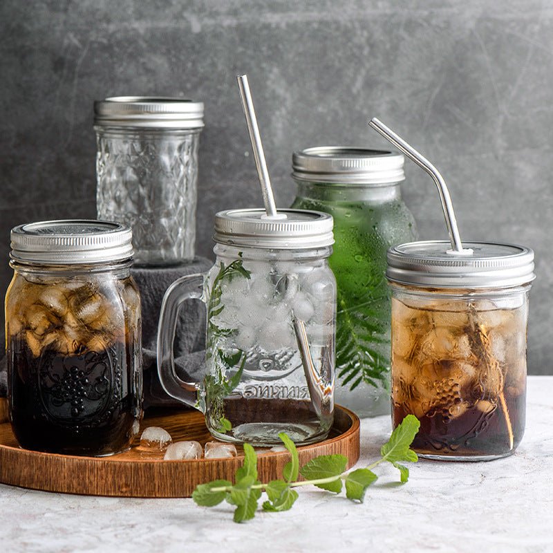 Clear Glass Mason Jar with Lid - Fry's Superstore