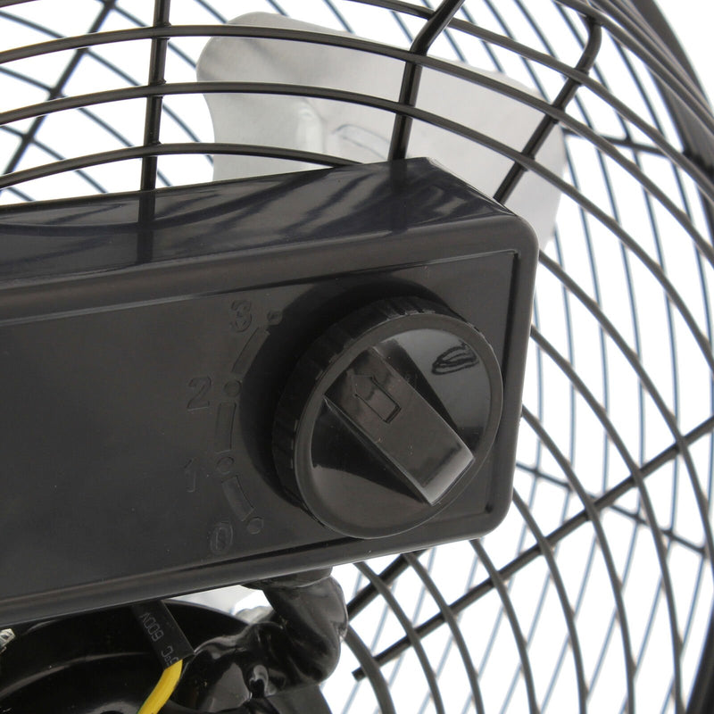 Comfort Zone 12-Inch 3 Speed 180-Degree Adjustable Cradle Fan, Black CZHV12B - Fry's Superstore