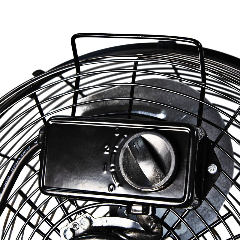 Comfort Zone 12-Inch 3 Speed 180-Degree Adjustable Cradle Fan, Black CZHV12B - Fry's Superstore