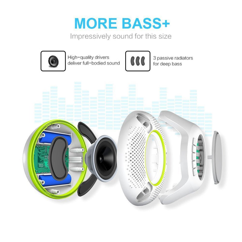 COWIN IPX7 Floating Waterproof Bluetooth Speakers Portable Wireless - Fry's Superstore