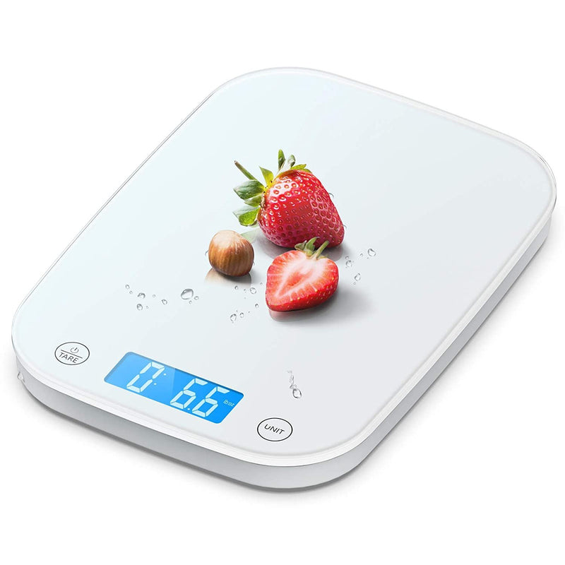 Digital Kitchen 22lb Food Scale, Weighs in Grams and Ounces with 0.1oz/1g Resolution - Fry's Superstore