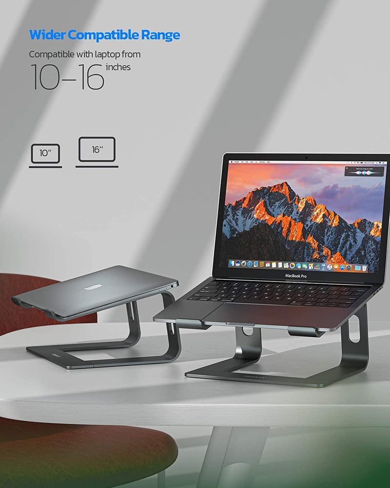 Ergonomic Aluminum Laptop Computer Stand for Desk - Fry's Superstore