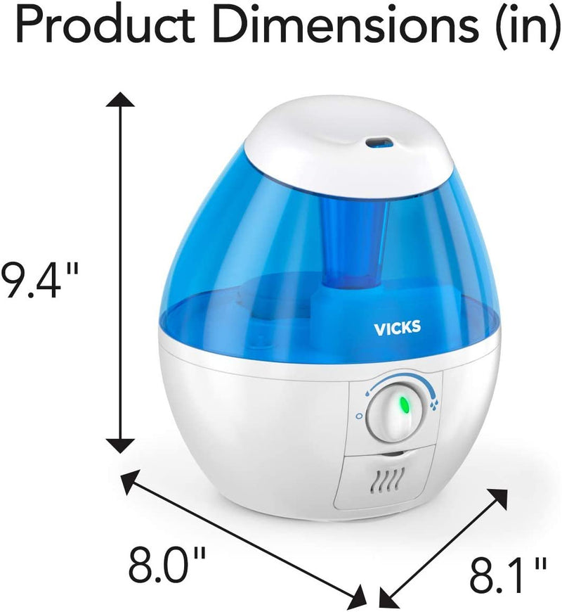 Mini Filter-Free Cool Mist Humidifier, Works with Vicks VapoPads - Fry's Superstore