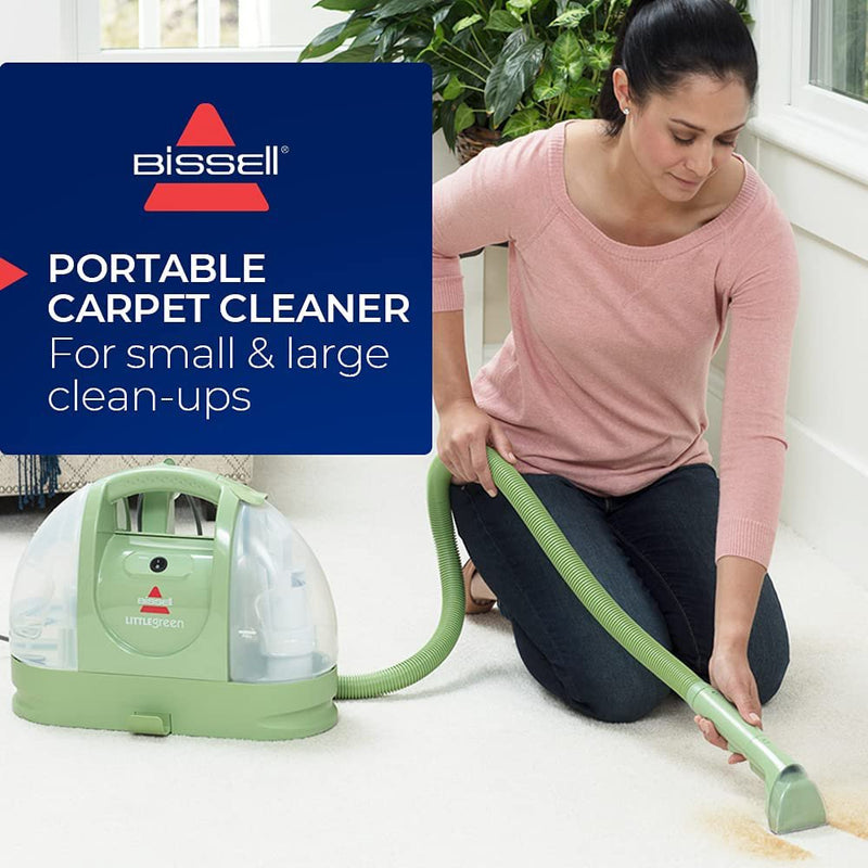 Multi-Purpose Portable Carpet and Upholstery Cleaner Bissell 1400B Green - Fry's Superstore