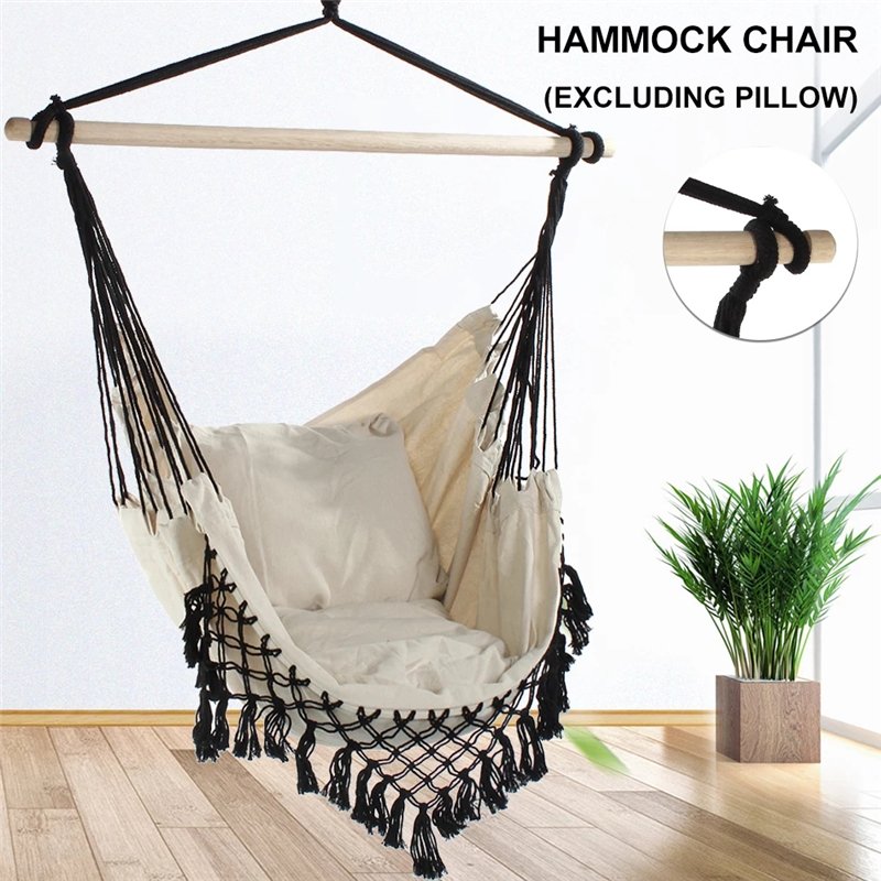 Nordic Style Outdoor Indoor Hanging Swing Hammock Chair - Fry's Superstore
