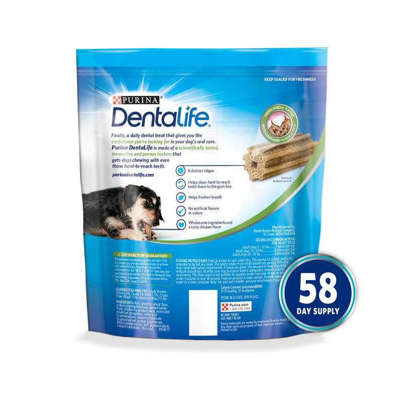 Purina DentaLife Toy Breed Dog Dental Chews 58 ct. Pouch - Fry's Superstore