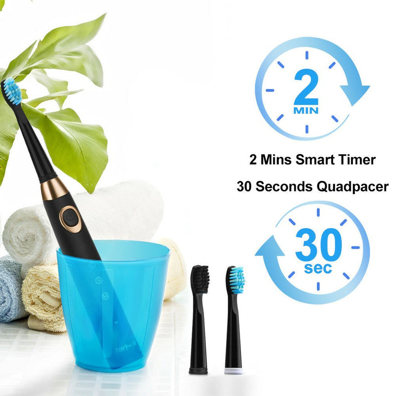 Rechargeable Electric Toothbrush 3 Modes Timer Sonic Fairywill - Fry's Superstore