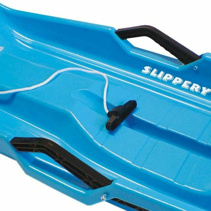 Slippery Racer Downhill Thunder Kids Toddler Plastic Toboggan Snow Sled (2 Pack) - Fry's Superstore