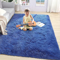 Soft Fluffy Thick Comfy Shag Rug for Living Room, Bedroom, Kids Room Area Rug - Fry's Superstore