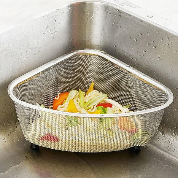 Stainless Steel Kitchen Sink Food Drain Basket - Fry's Superstore