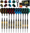 Steel Tip Professional Darts Set with Stylish Case and Darts Guide - Fry's Superstore