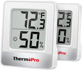 ThermoPro TP49 Wall Thermometer Indoor Humidity Monitor - Fry's Superstore