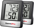 ThermoPro TP49 Wall Thermometer Indoor Humidity Monitor - Fry's Superstore