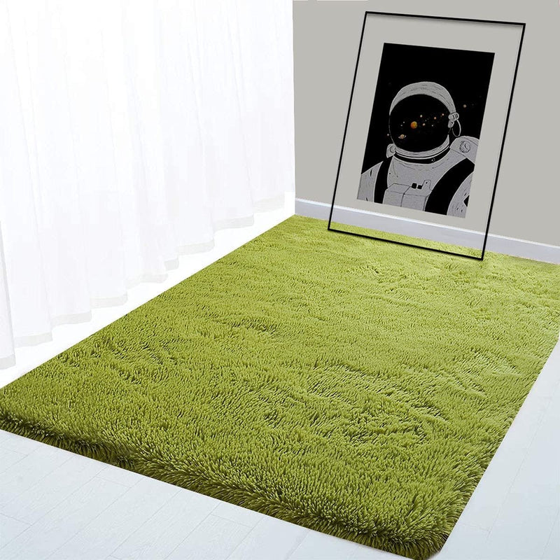 Ultra Soft Fluffy Indoor Modern Area Rug - Fry's Superstore